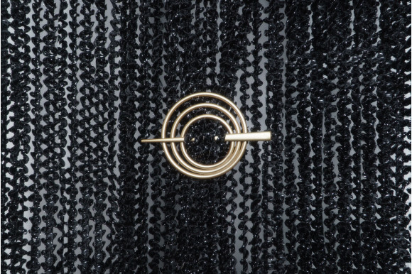 Штори-нитки спіраль з люрексом SNC-9407