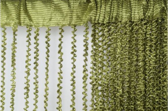 Штори-нитки спіраль з люрексом SNC-9410