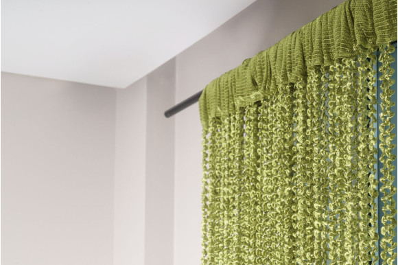 Штори-нитки спіраль з люрексом SNC-9410