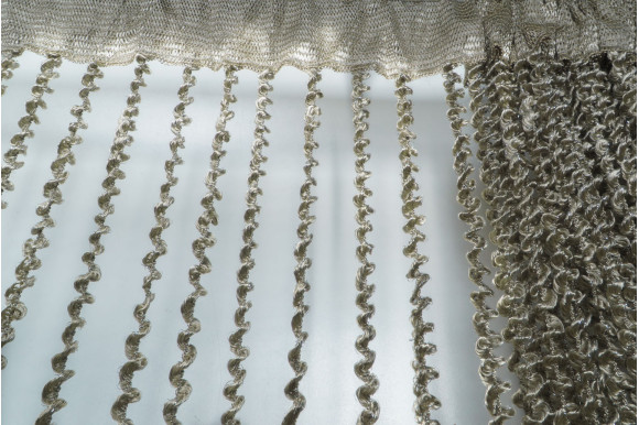 Штори-нитки спіраль з люрексом SNC-9411