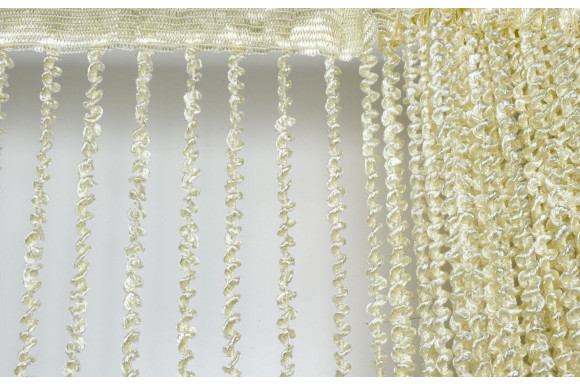 Штори-нитки спіраль з люрексом SNC-9412