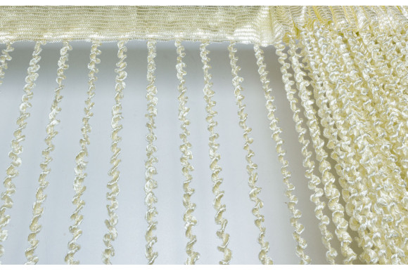 Штори-нитки спіраль з люрексом SNC-9412