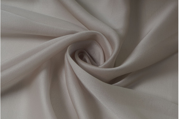 Тюль вуаль шовк Steffani TSV-9417 світлий тауп