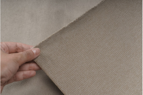 Шторы микровелюр Nuvena SVR-9431 капучино