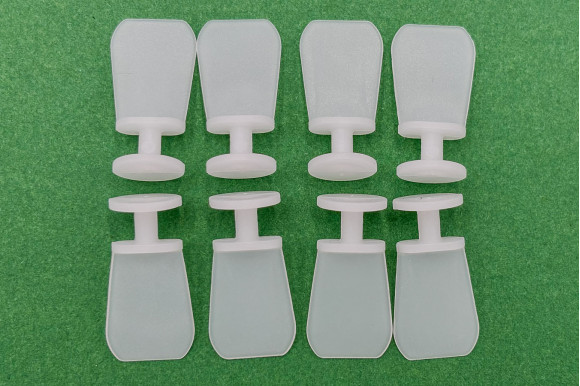 Бігунки пришивні для стельового карнизу BSK-9444