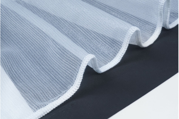 Тюль бамбук с люрексом Anita TSL-9455 белый Тюль бамбук с люрексом Anita TSL-9455 белый