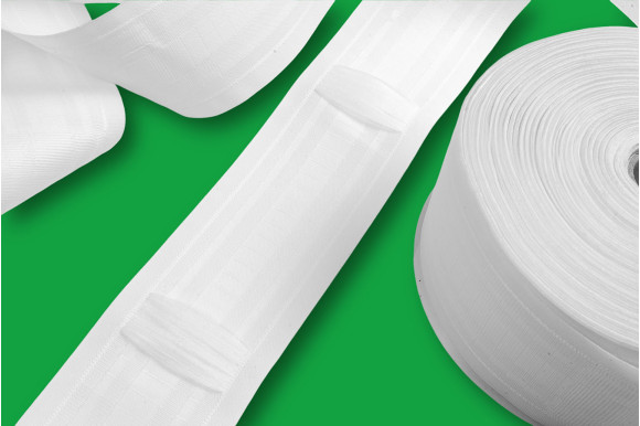 Тесьма универсальная под крючки и трубу LFL-9 белая