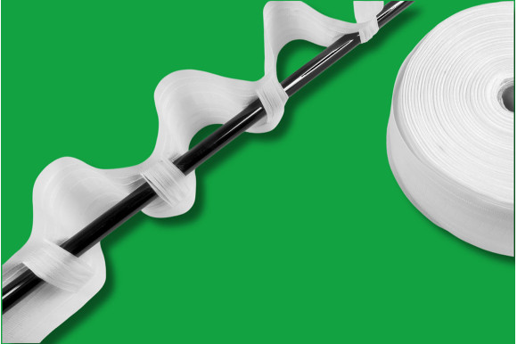 Тесьма универсальная под крючки и трубу LFL-9 белая