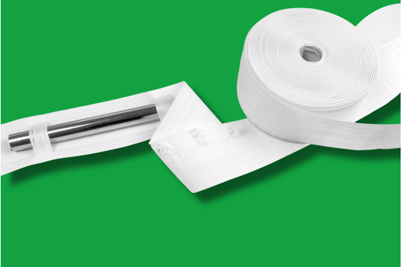 Тесьма универсальная под крючки и трубу LFL-9 белая