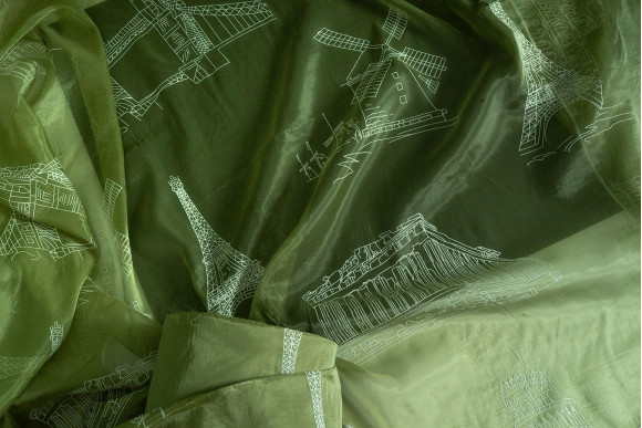 Тюль органза Свобода TOG6-9505 Тюль органза Свобода TOG6-9505