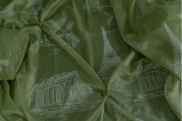 Тюль органза Свобода TOG6-9505 Тюль органза Свобода TOG6-9505