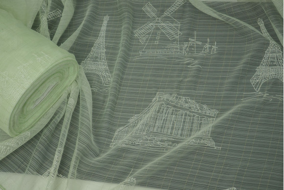 Тюль органза Свобода TOG6-9505 Тюль органза Свобода TOG6-9505