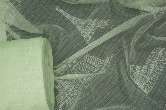 Тюль органза Свобода TOG6-9505 Тюль органза Свобода TOG6-9505