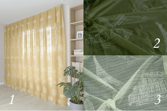 Тюль органза Свобода TOG6-9505 Тюль органза Свобода TOG6-9505