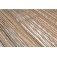 Шторы-нити однотонные бежевые