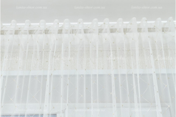 Готовий тюль фатин Rubelli GT-8000 2,50м/5,0м