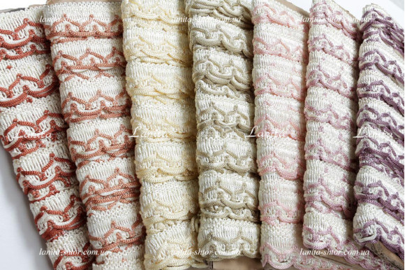 Бахрома для штор СН молочна