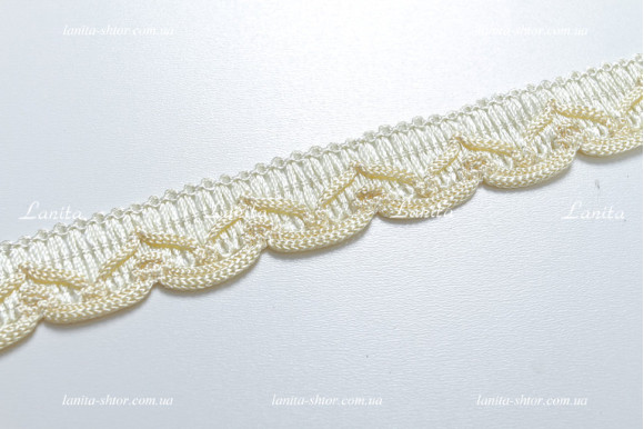 Бахрома для штор СН молочна