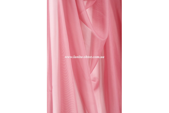 Шифон коралово-рожевий ST-1188