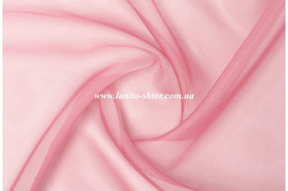 Шифон коралово-рожевий ST-1188