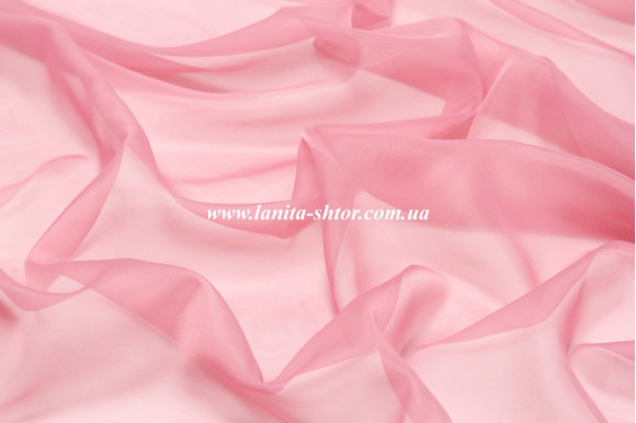 Шифон коралово-рожевий ST-1188