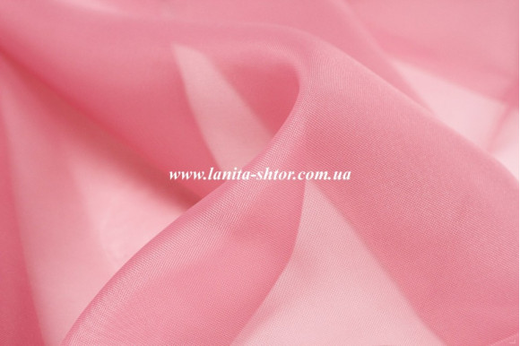 Шифон коралово-рожевий ST-1188