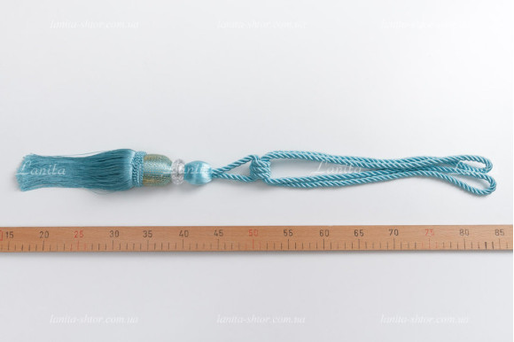Китиці для штор KCS блакитні Китиці для штор KCS блакитні