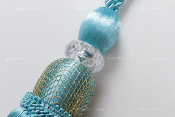 Китиці для штор KCS блакитні Китиці для штор KCS блакитні