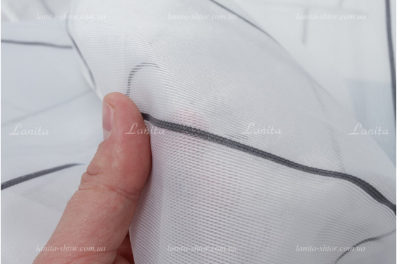 Тюль фатин в полоску Mexx TFL-7602