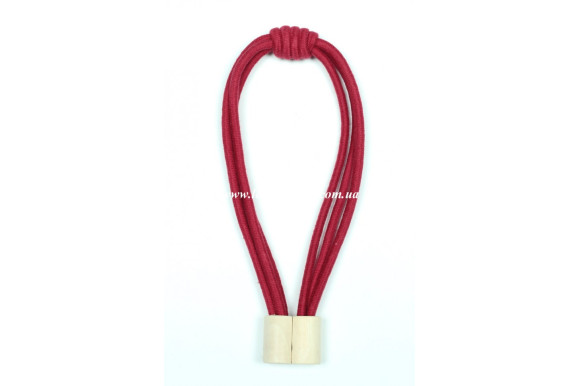 Магнит для штор дерево красный