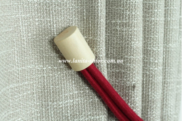 Магнит для штор дерево красный