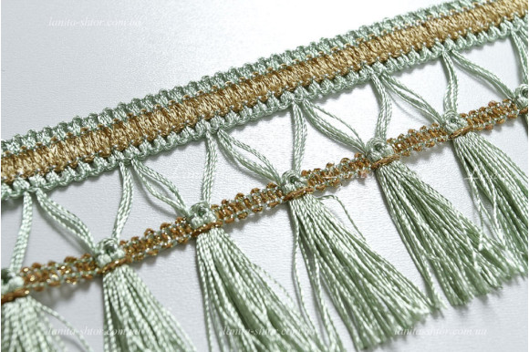 Бахрома для штор BL светло-фисташковая