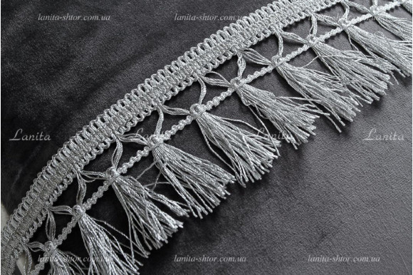 Бахрома для штор BL сіра