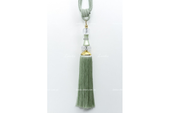 Китиці для штор KDR-6820 салатові Китиці для штор KDR-6820 салатові