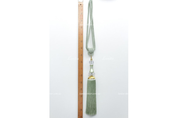 Китиці для штор KDR-6820 салатові Китиці для штор KDR-6820 салатові