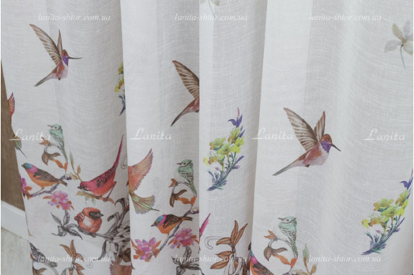 Тюль льон з купоном Ungaro TTC-1982