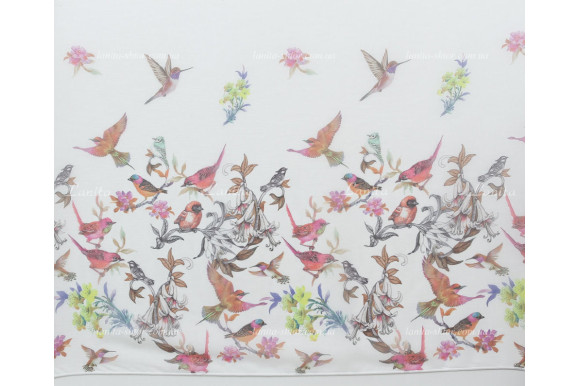 Тюль льон з купоном Ungaro TTC-1982 Тюль льон з купоном Ungaro TTC-1982