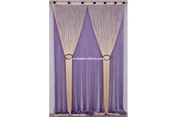 Подхват-заколка Стрела шоколад