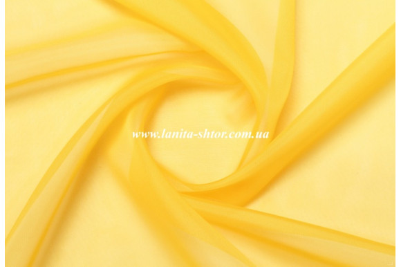 Шифон желто горячий ST-1191
