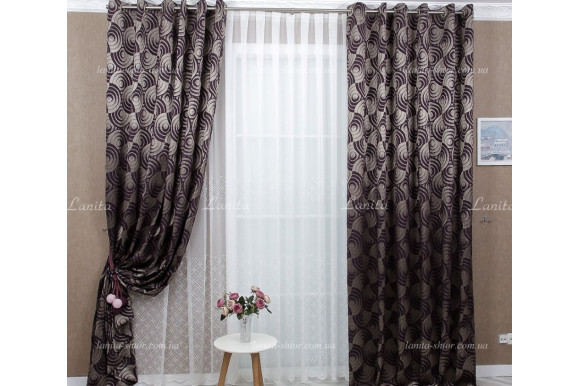 Штори жаккард Calvin SG-1791