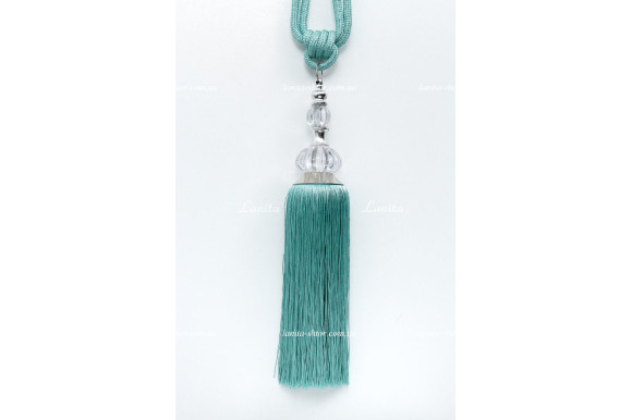 Китиці для штор KMW-6896 бірюзові