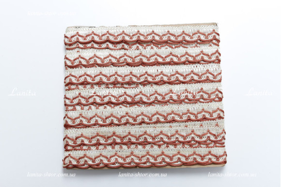 Бахрома для штор СН бордо