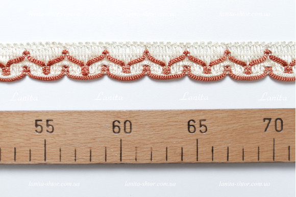 Бахрома для штор СН бордо