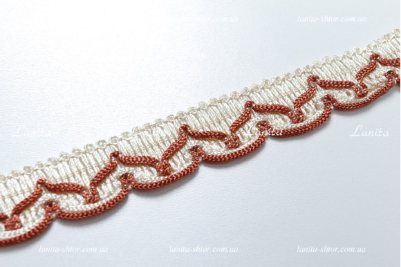 Бахрома для штор СН бордо