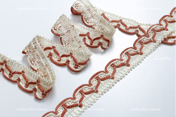 Бахрома для штор СН бордо