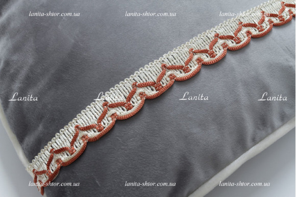 Бахрома для штор СН бордо