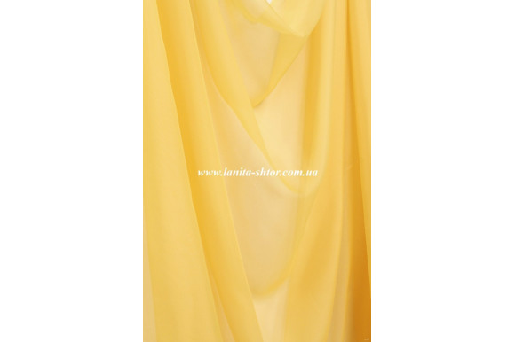 Шифон пастельно-желтый ST-1193