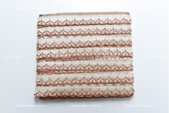 Бахрома для штор СН коричнева