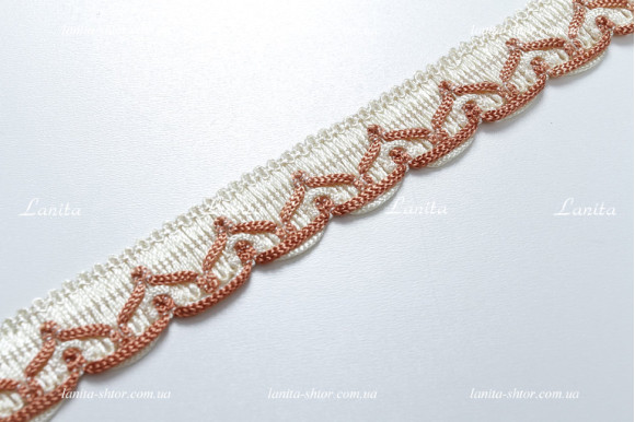 Бахрома для штор СН коричнева