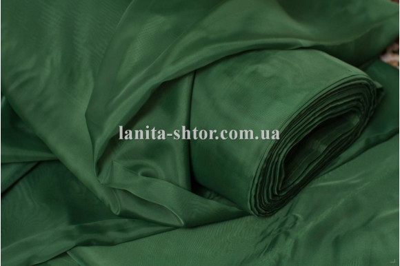 Тюль шифон темно-зеленый VC-74